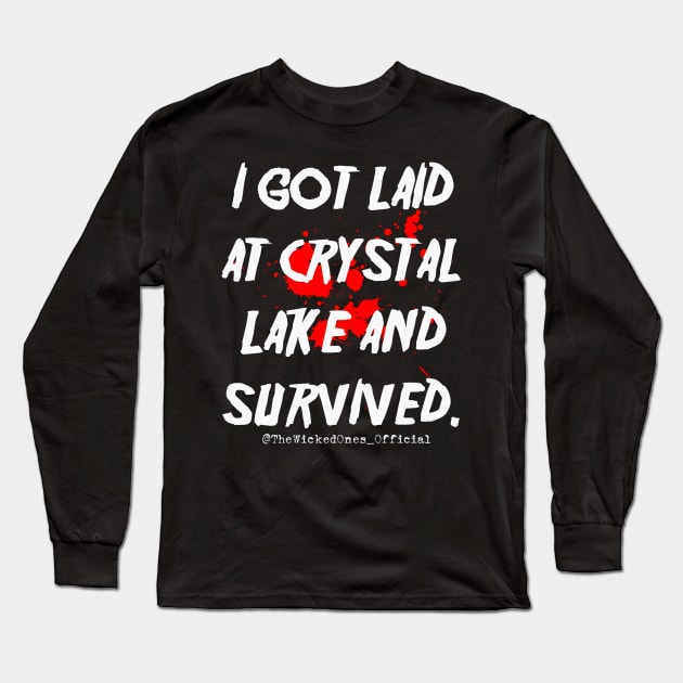 Laid At The Lake Long Sleeve T-Shirt by WickedOnes